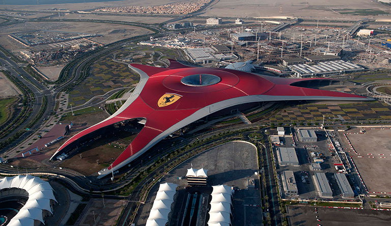 ferrari-world-shot-from-drone-abu-dhabi-uae